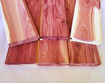 1x4 Red Cedar Tongue and Groove Planks - Free Shipping