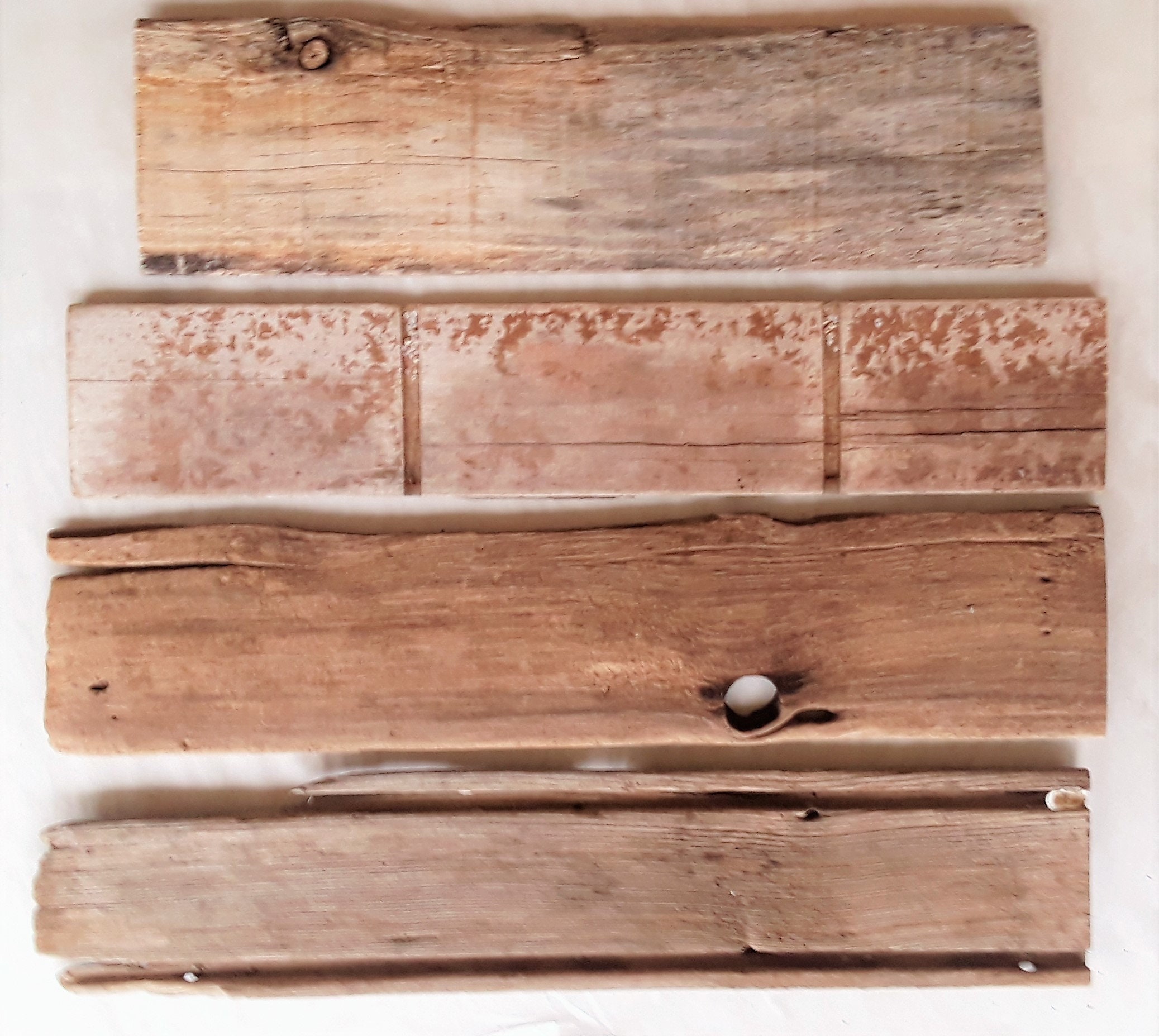 Reclaimed Driftwood Planks, 12 Pieces of Driftwood Lumber, US SHIPPING