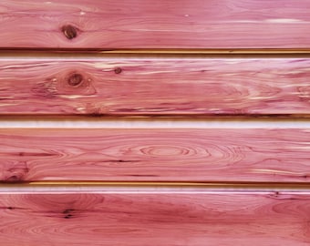 Red Cedar Planks, 1X6 Tongue and Groove, 30 Linear Feet Per Carton - Free US Shipping