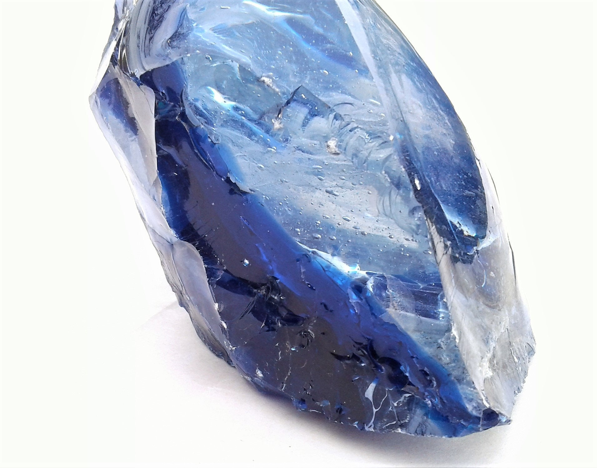LARGE Cobalt Blue Slag Glass, 5 Pounds