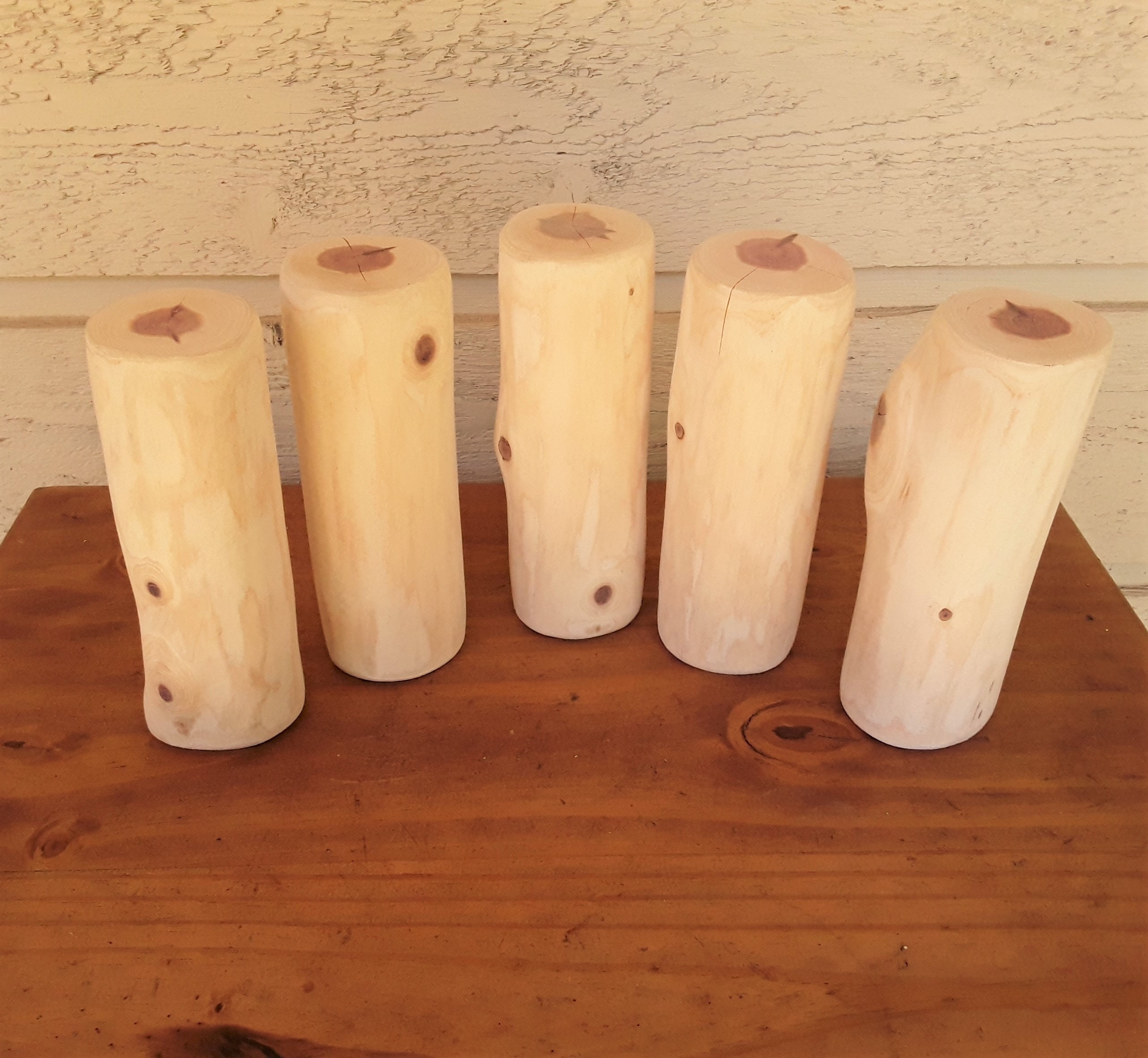 Five Red Cedar Logs Free US Shipping