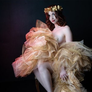 Diva Deluxe - tule boa (op bestelling gemaakt)