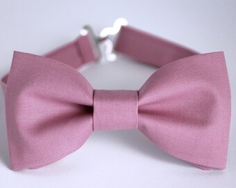 Boys Bowtie Orchid Mauve Wedding Necktie Mauve Wisteria Necktie Groomsmen Necktie Light Orchid Necktie