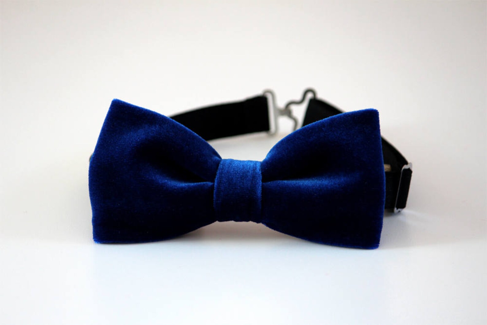 Royal Blue Velvet Bow Tie Men's Wedding Bow Tie Etsy
