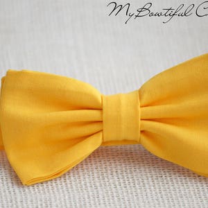 Yellow bow tie, bow tie fow men, bow tie for boys, baby boy bowite, summer bow tie, wedding yellow