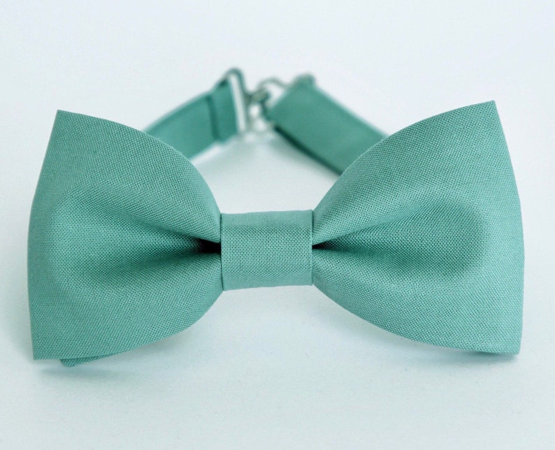 Sage Bow Tie Mens Sage Green Bow Tie Sage Wedding Bow Tie Etsy