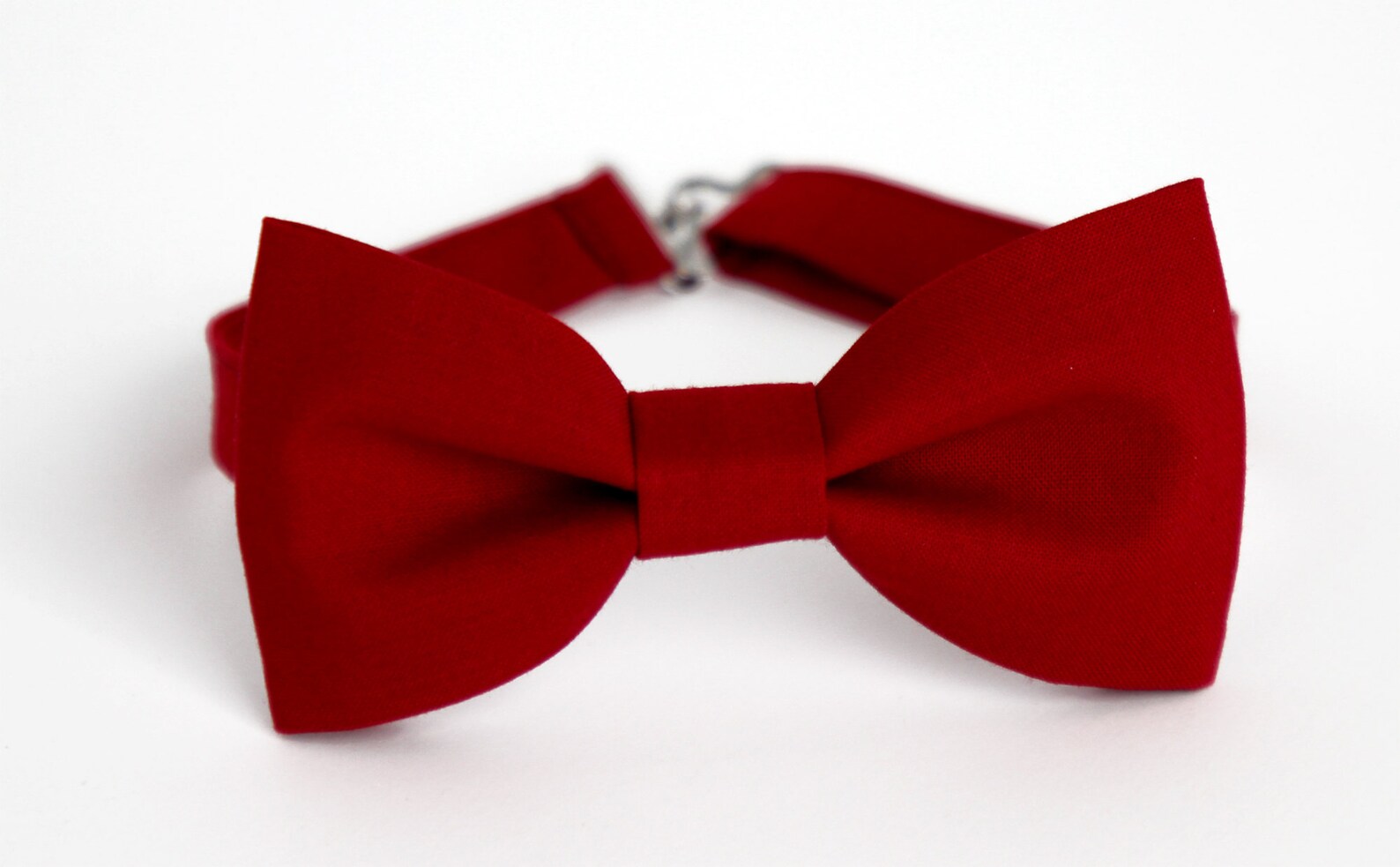 Crimson Bow Tie, Rich Red Bow Tie, Deep Red Bow Tie, Dark Red Bow Tie, Mens Bow Tie, Christmas