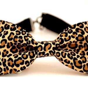 Cheetah bow tie, leopard bow tie, safari bow tie, gift for him, wedding bow tie, men's bow tie, boy's bow tie, animal print bow tie