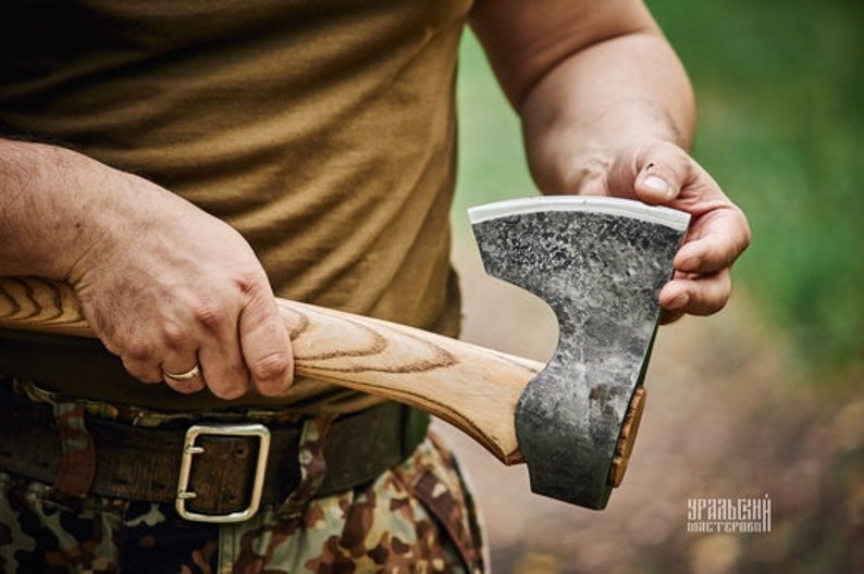 Hand large axe for Hiking in the forest mountains with Etsy