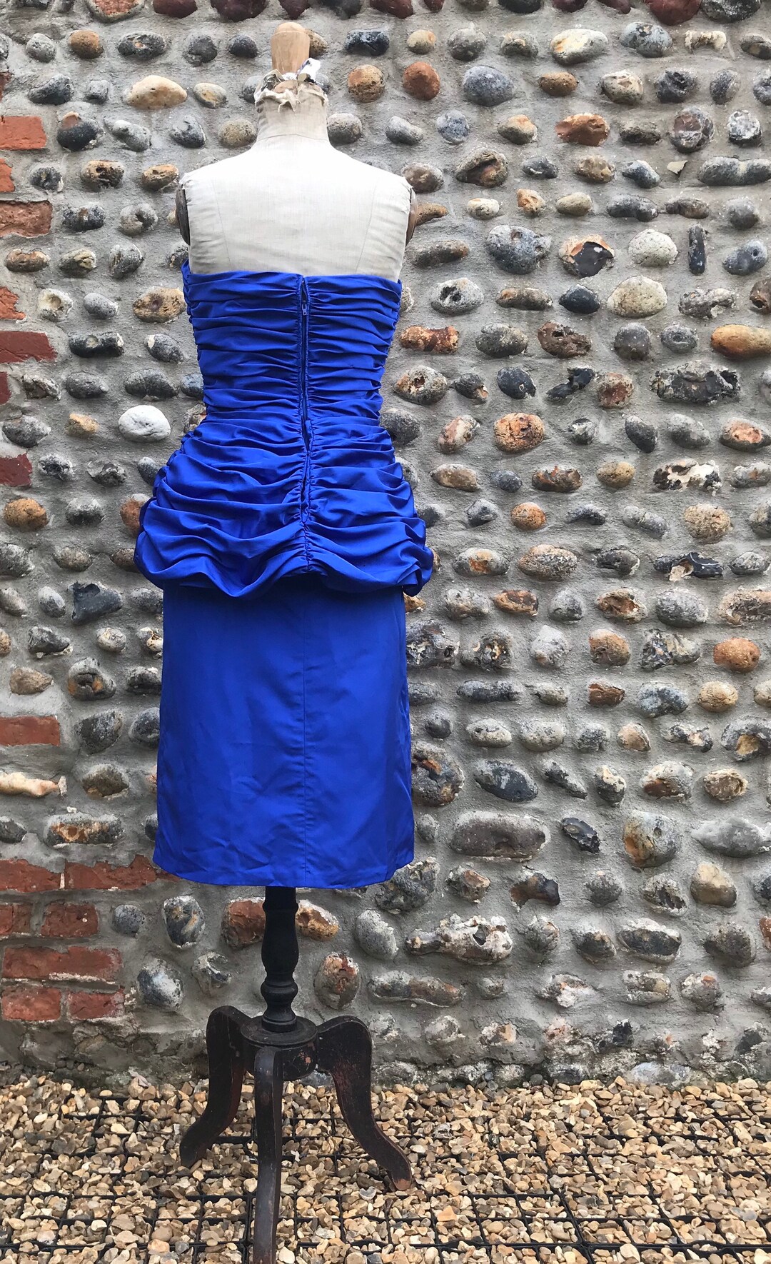 Vintage 80s Frank Usher Dress UK