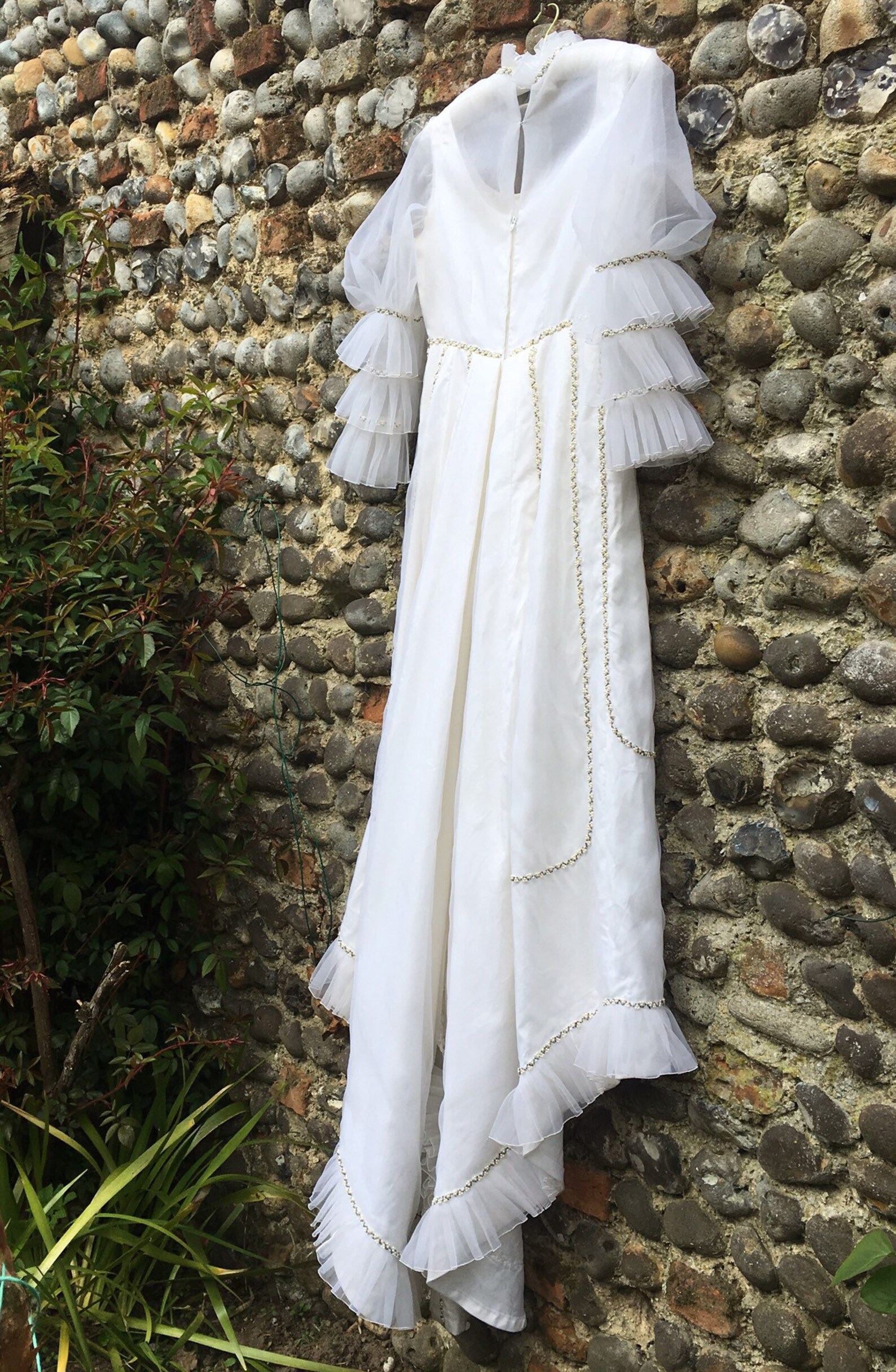 Vintage 70s Boho Renaissance Wedding Dress - Etsy