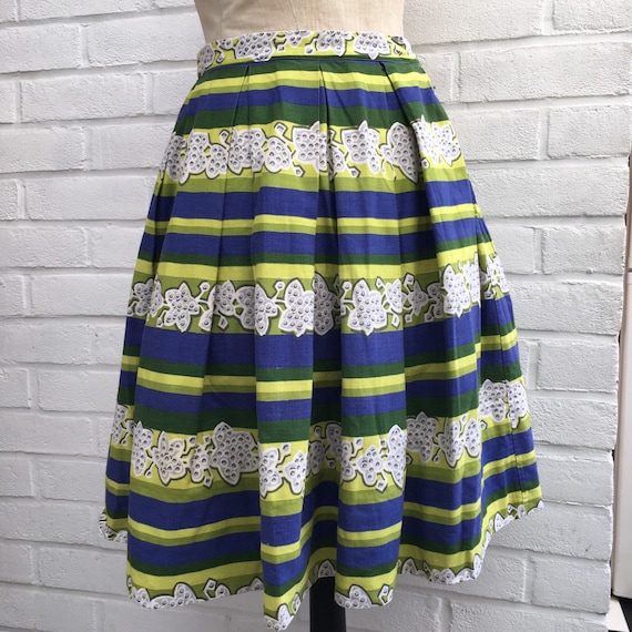 Vintage 50s novelty print skirt