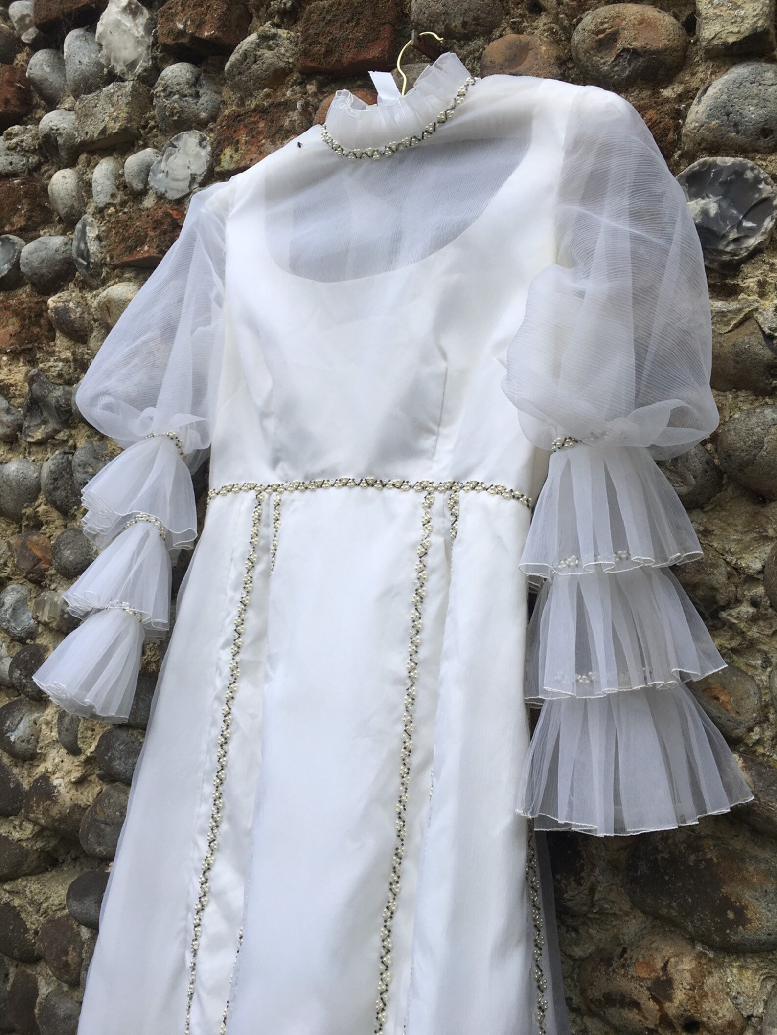 Vintage 70s Boho Renaissance Wedding Dress - Etsy