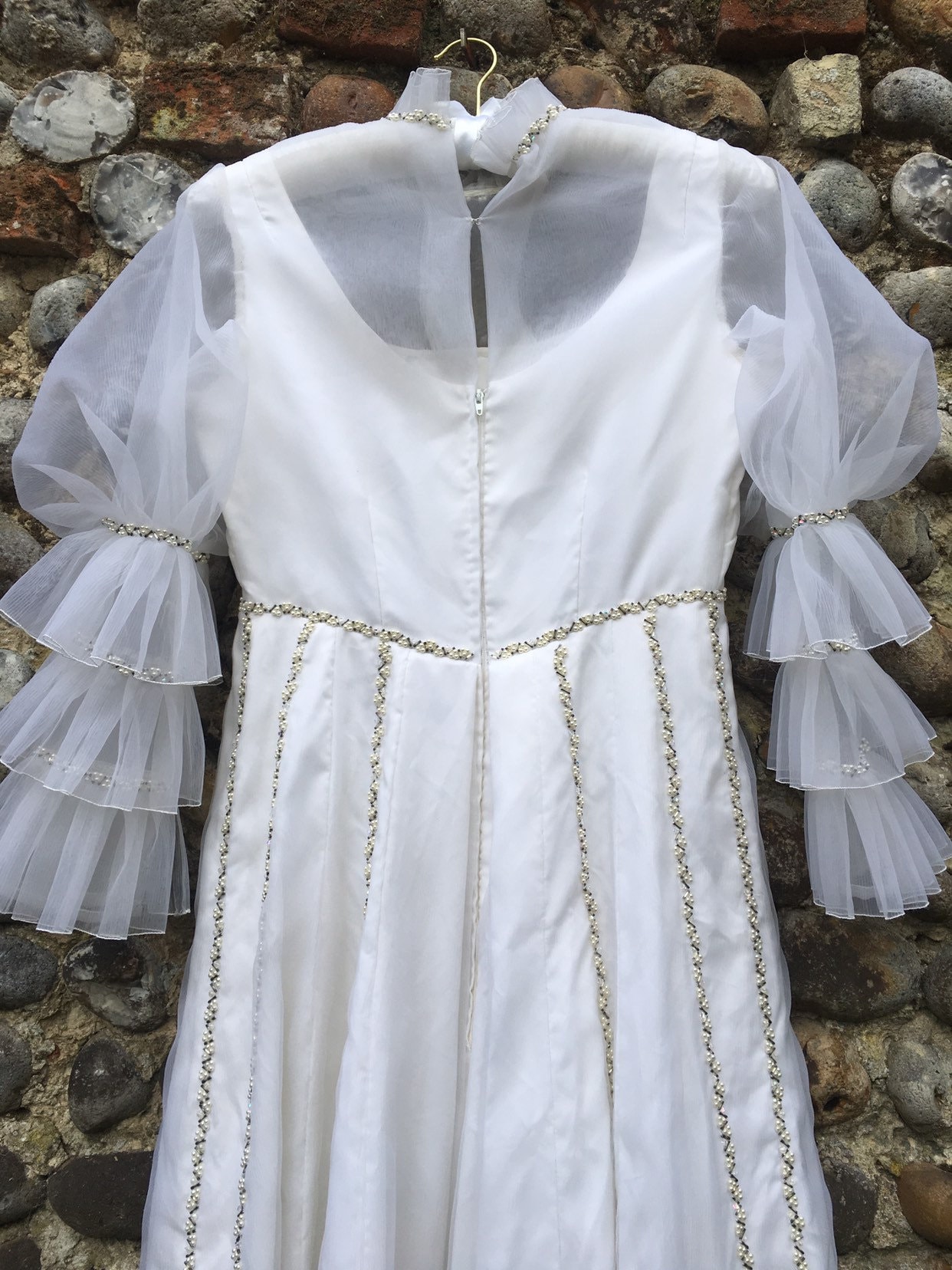 Vintage 70s Boho Renaissance Wedding Dress - Etsy