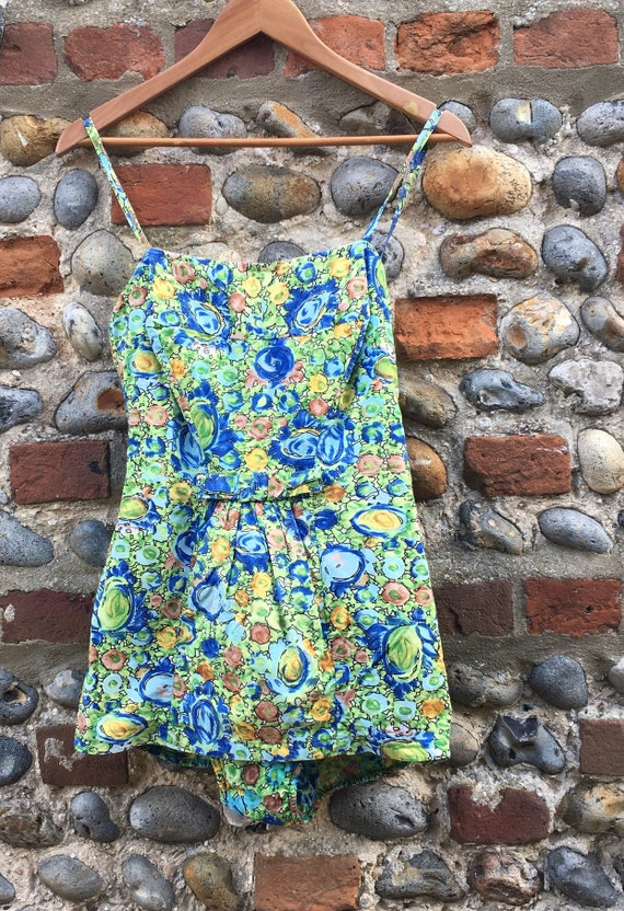 Vintage 50s webfoot swimsuit M