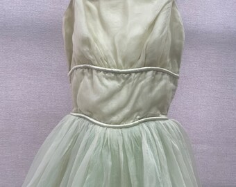 Vintage 50s ballgown prom dress