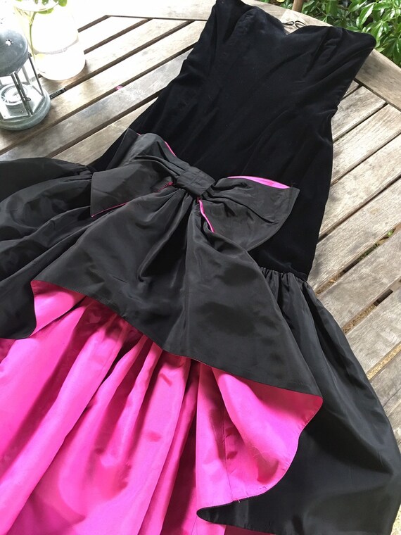 Vintage 80s Travilla evening dress