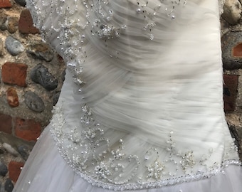 Preloved Ellis tulle wedding dress L