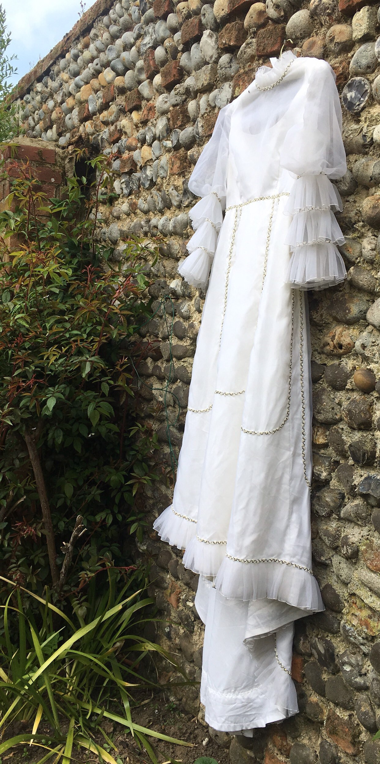 Vintage 70s Boho Renaissance Wedding Dress - Etsy