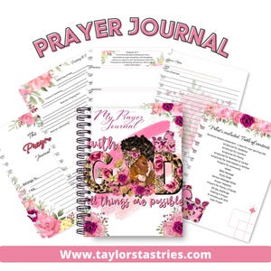 Printable Digital Prayer Journal for Women | Guided Faith Workbook | 30 ...