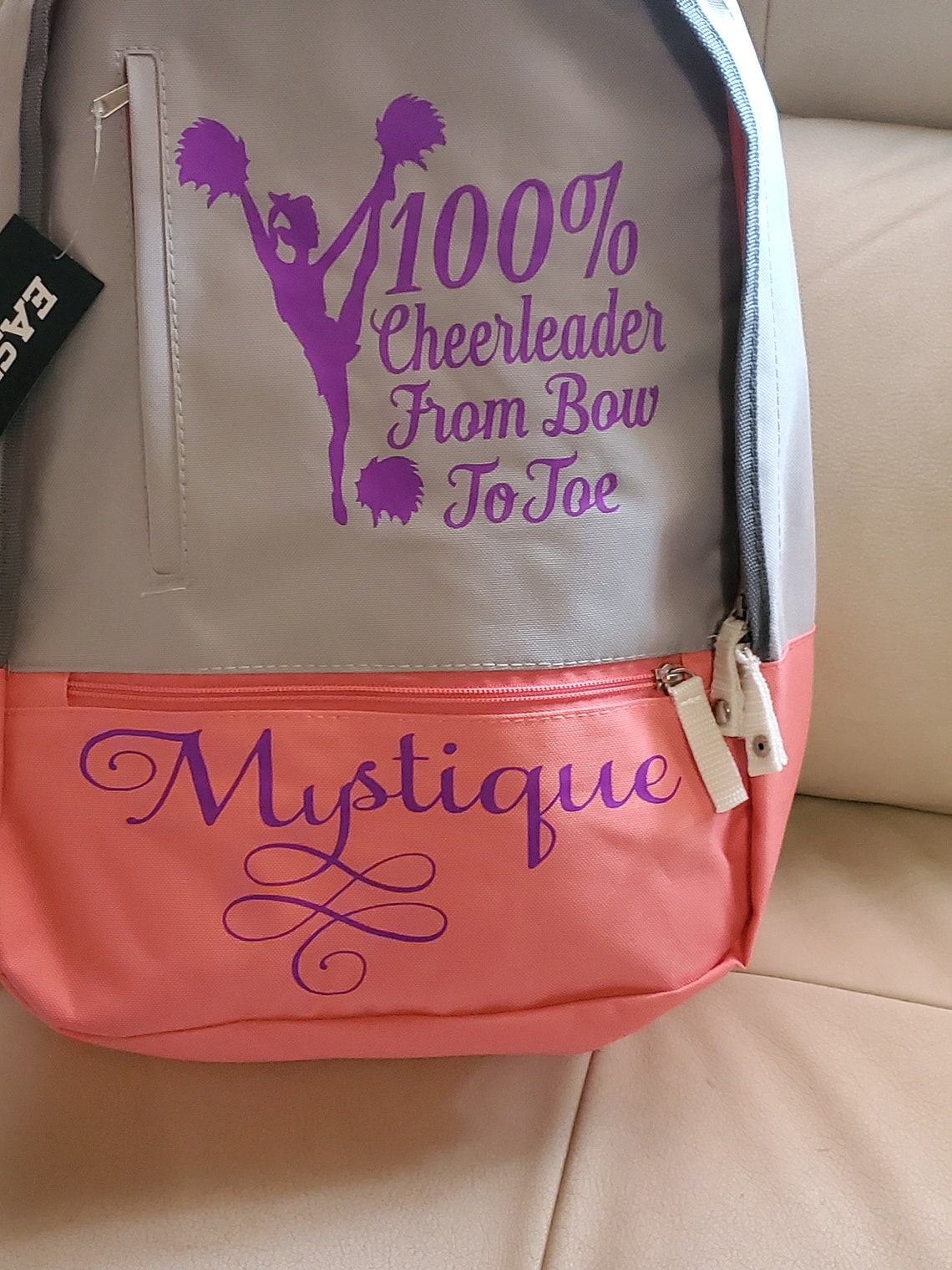 Cheer backpack Custom cheer backpack cheer bookbag dance Etsy
