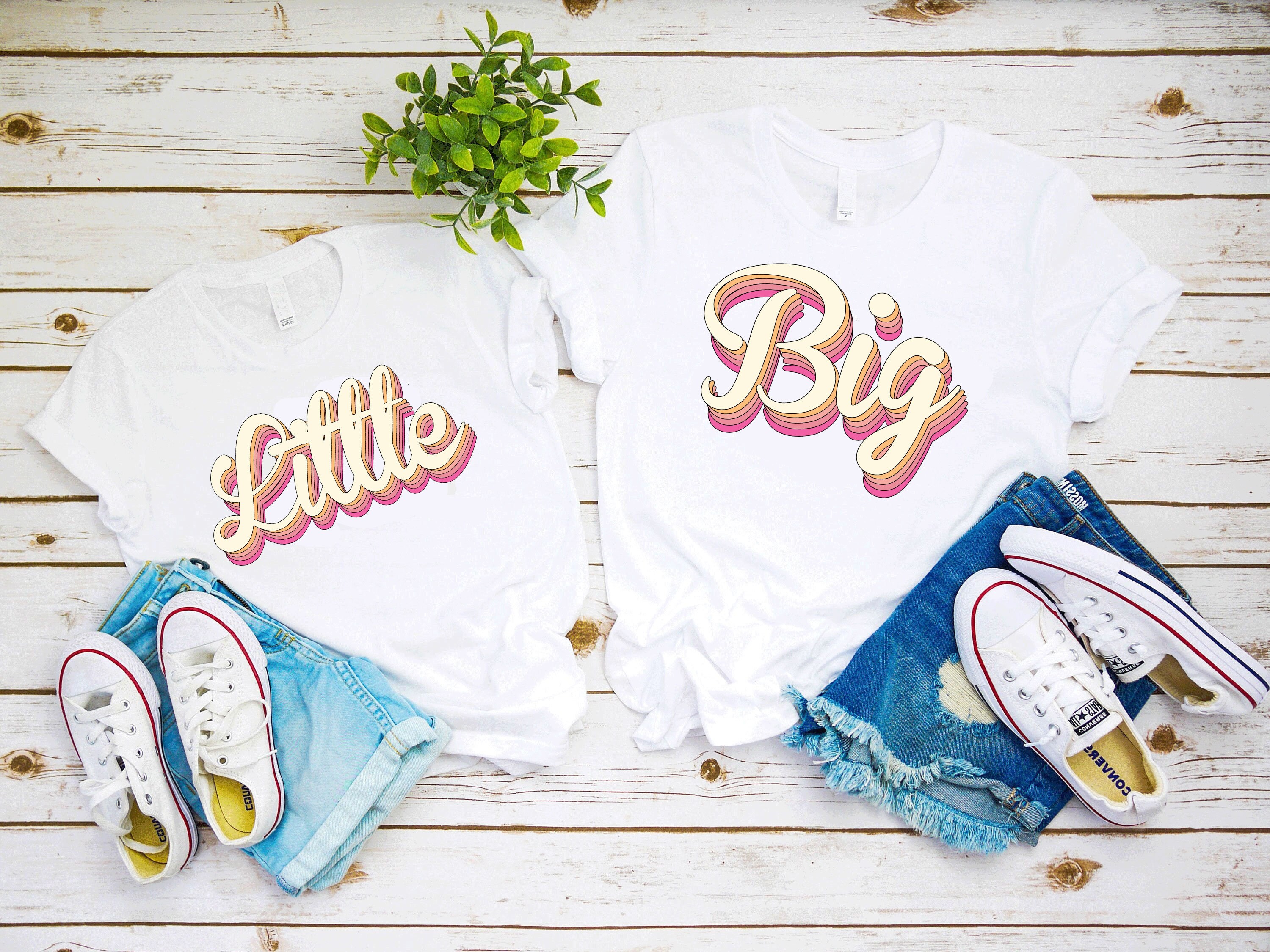 Big Little Shirts Big Little Sorority Big Little Tank Tops Etsy