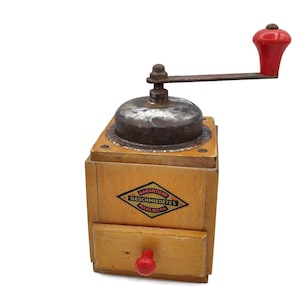 Vintage  German Coffee grinder&quot; GESCHMIEDETES&quot;  - Coffee mill - Vintage Household Home Domestic Appliance - 1950s