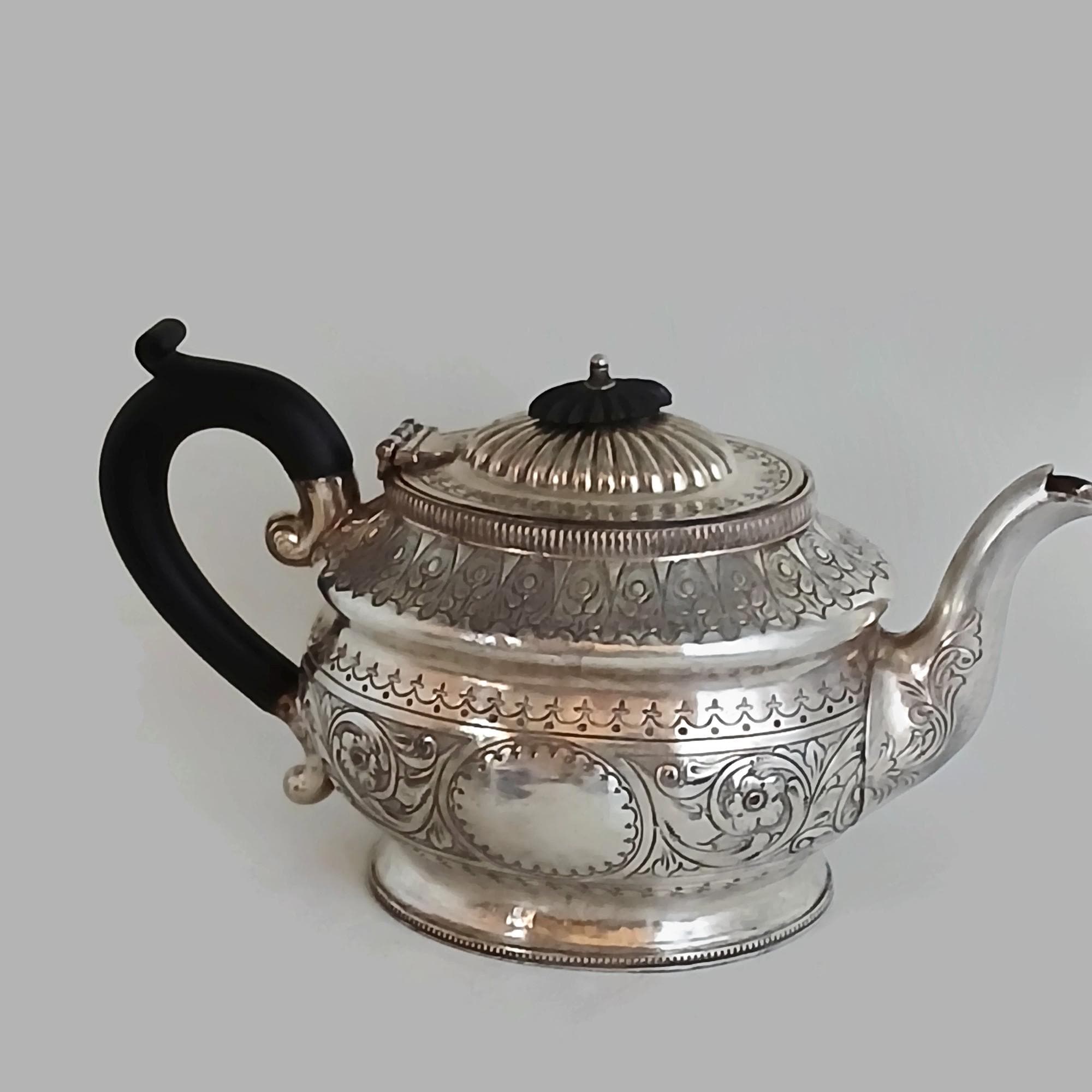 Vintage Sheffield Silver-plated Teapot - Etsy