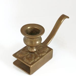 Vintage brass  Candlestick holder,  Candle holder,Vintage brass candle holder