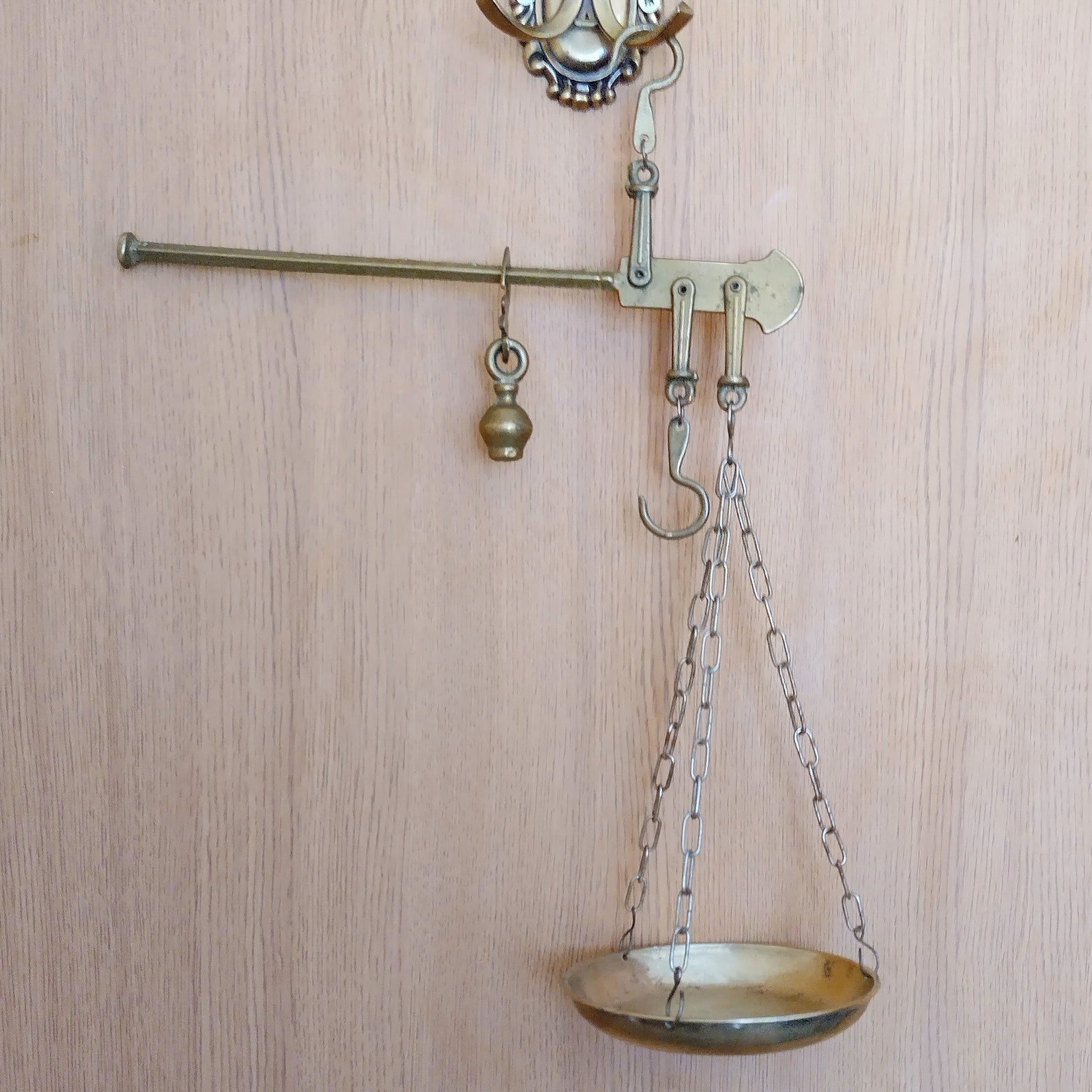 Antique Scale Hanging Scale vintage Wall Hanger Vintage | Etsy