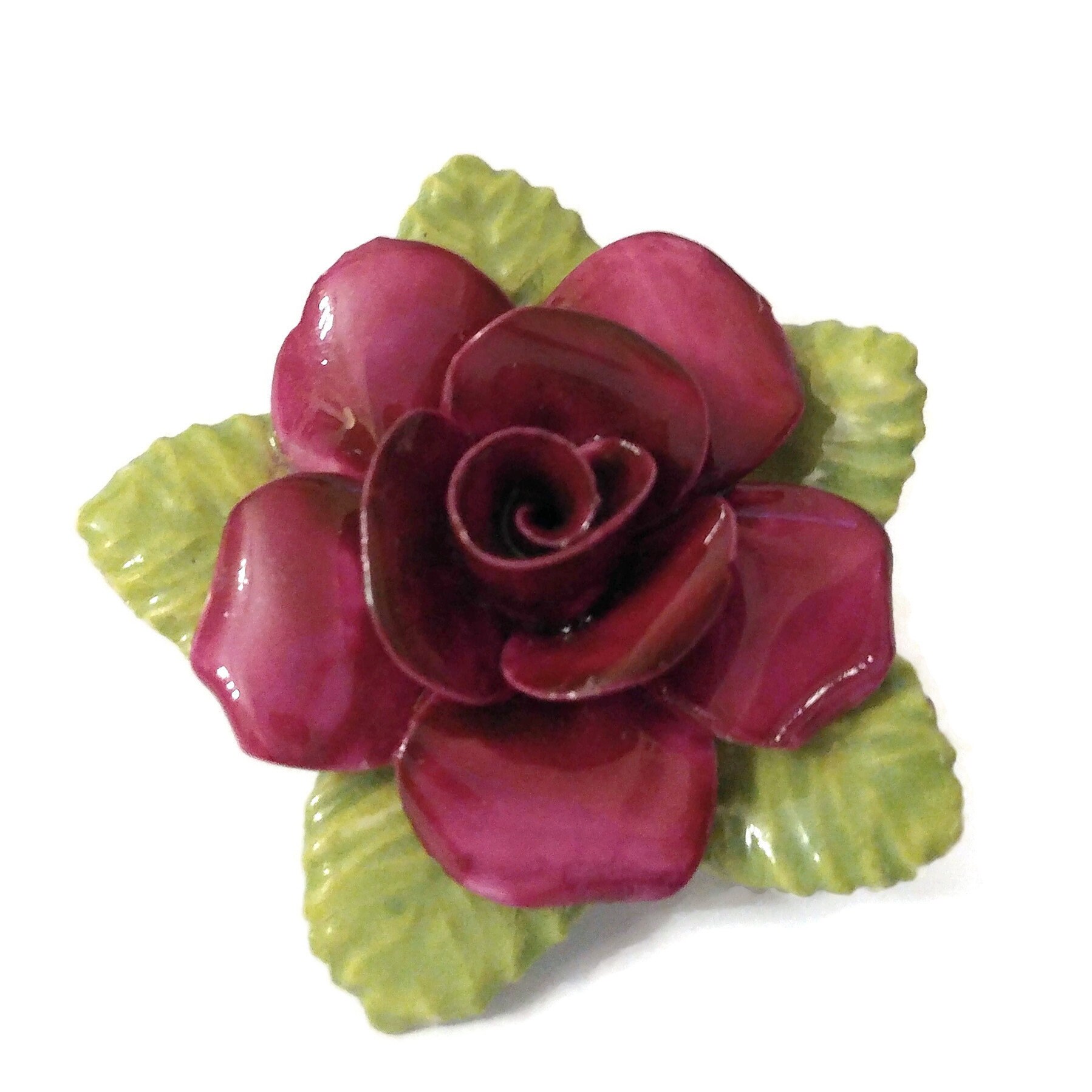 Coalport china brooch Clearance