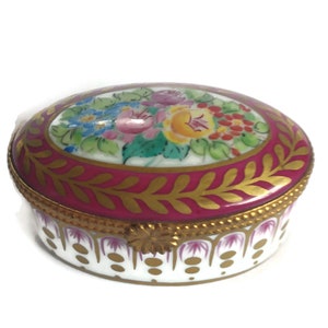 Vintage French   pill box &quot;Limoges&quot;  , mothers day gift idea