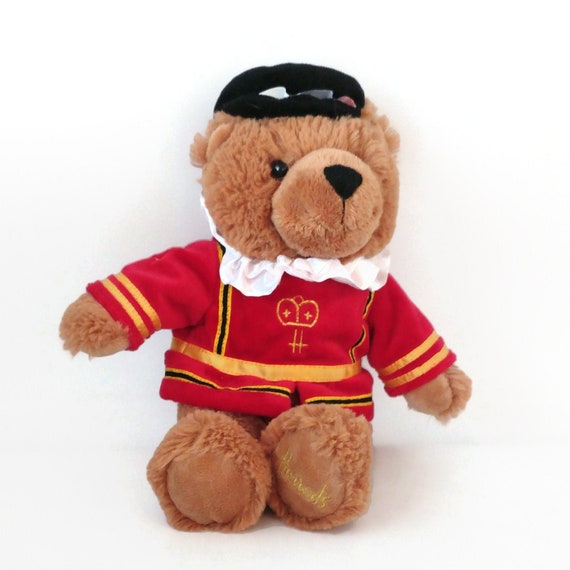 Buy Harrods Stuffed Bear the Queen s Knight Sitting Position 10