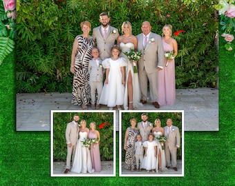 Agregar persona a foto y combinar retratos personalizados para conmemoración o boda