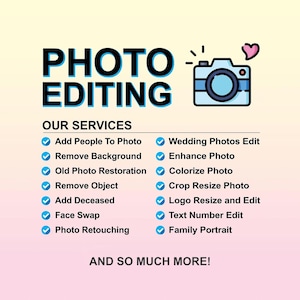 Photoshop Services | Add or Remove People | Custom Photo Editing | Retouching | Restoration | Manipulation