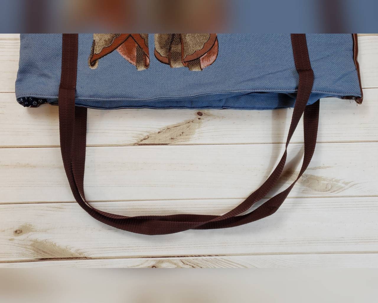 Cowboy Boots Tote Bag Large Tote Bag Western Cowboy Boots Etsy UK