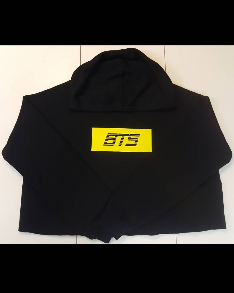 black bts hoodie