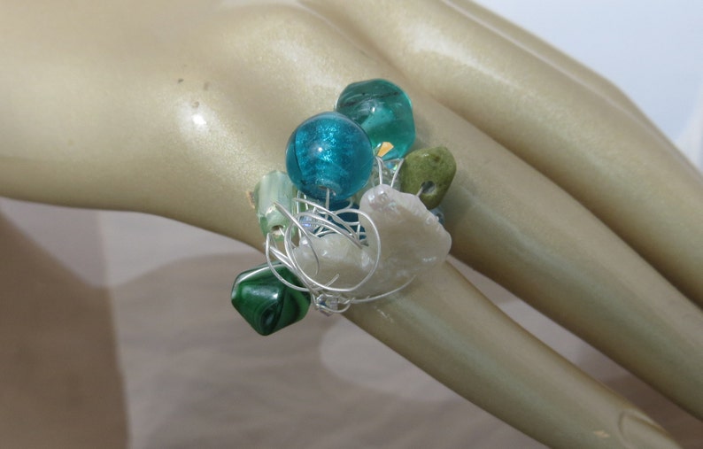 Valentines Day Gift Made in Hawaii Mother/'s Day Gift Pearl Ring Handmade Ring Jewelry Size 4 Ring Freshwater Pearl Handmade