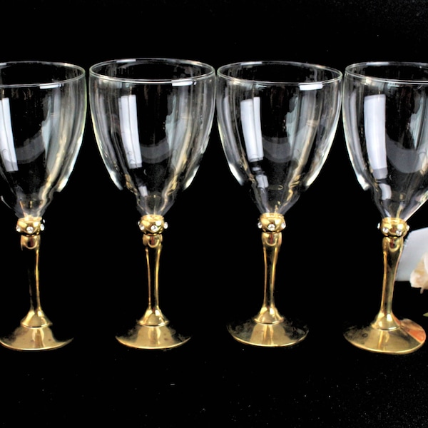 Ball Stem Wine Glass Etsy