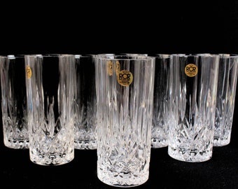 CRISTALLO Al Piombo, RCR Crystal Glasses, 24% Lead Crystal, Set of 4