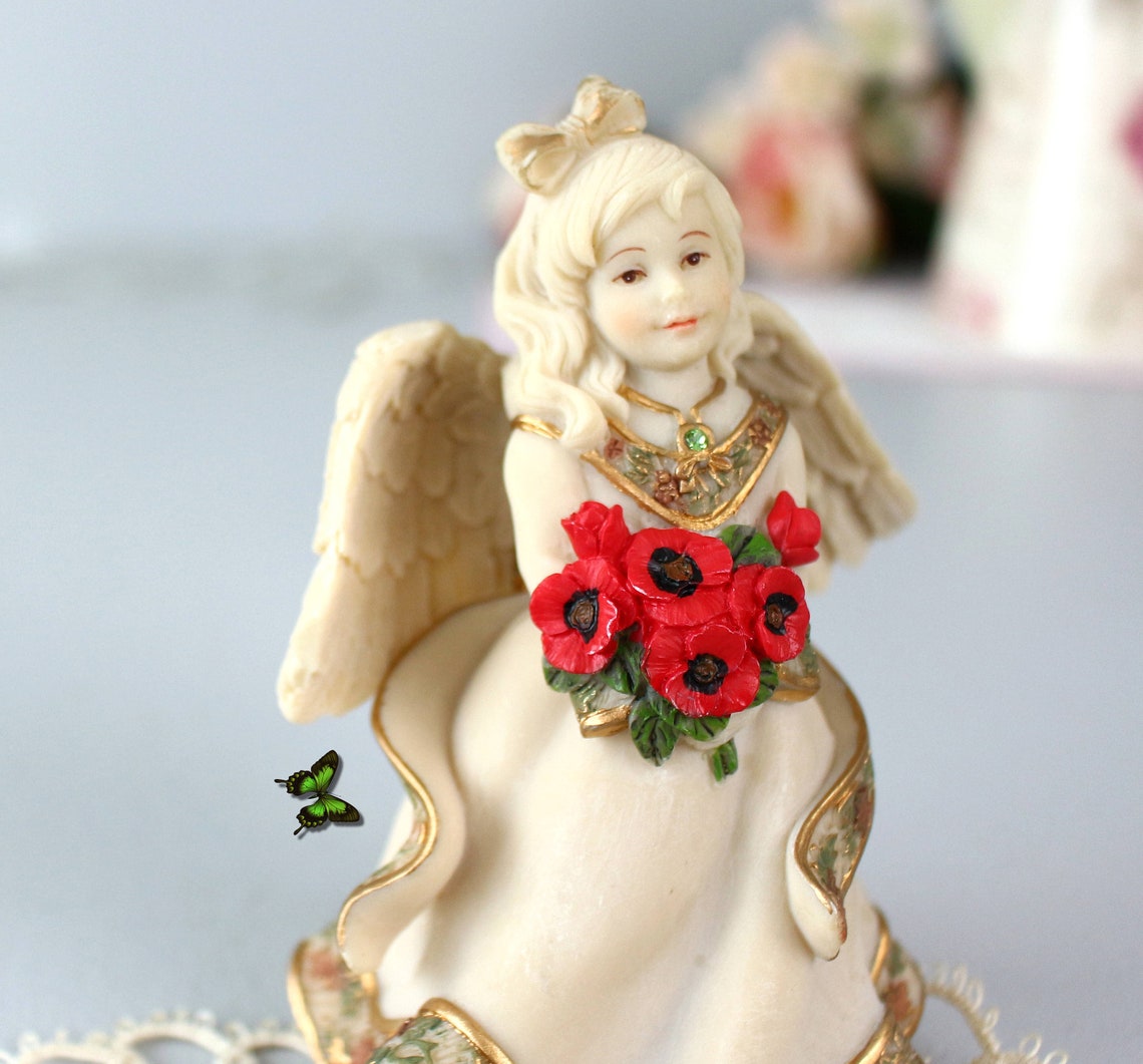 Sarah's Angels Figurine 10th Anniversary Etsy