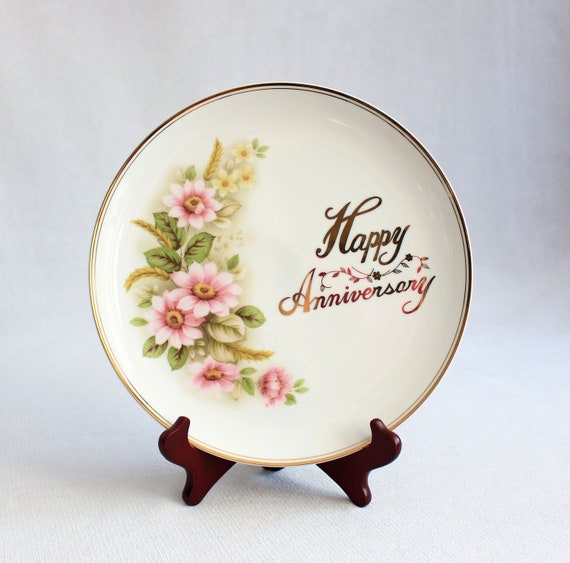ARABIA＊PG-YHTIOT＊Anniversary Plate・* Happy Anniversary Plate,10