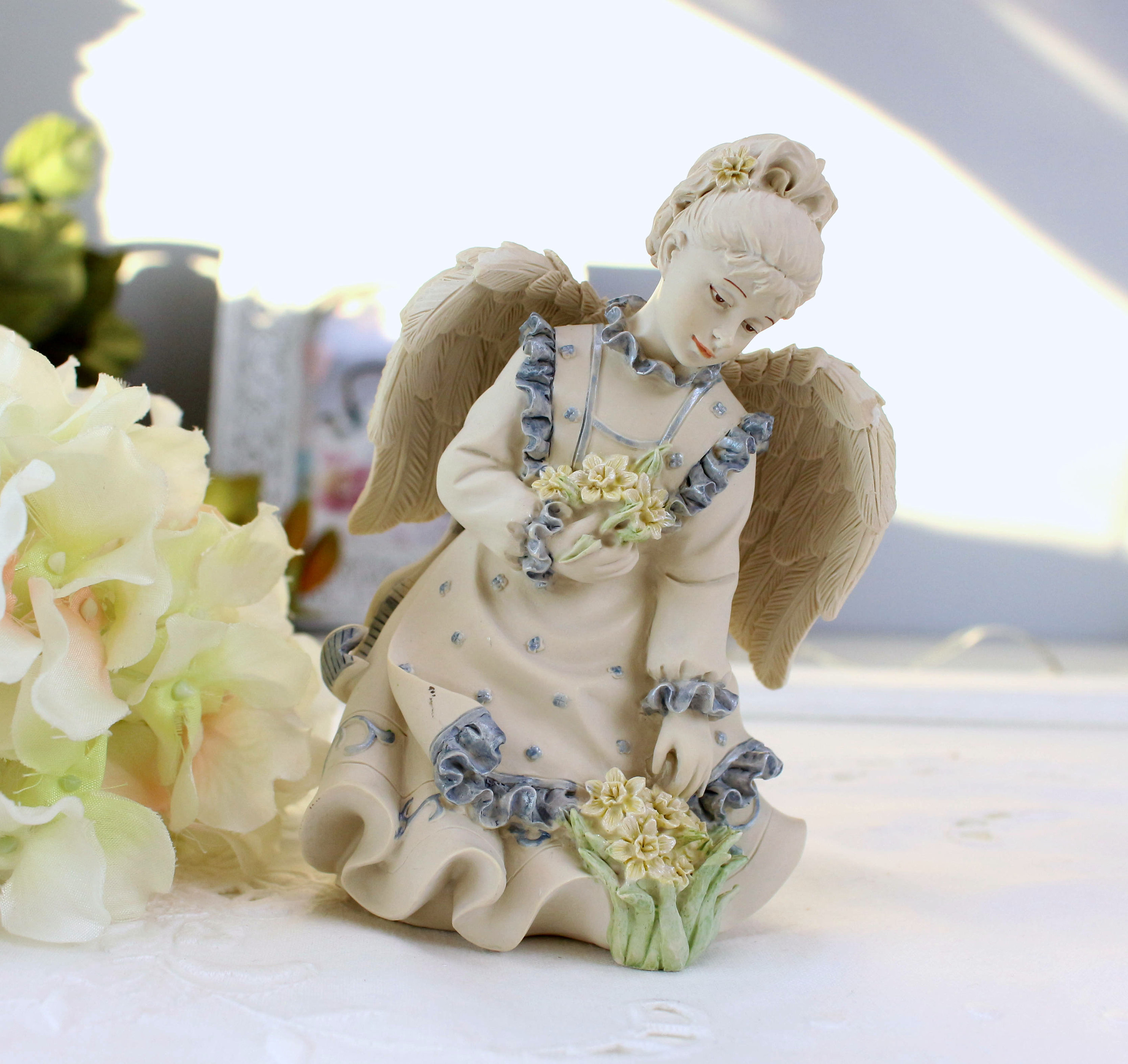 Sarah's Angels® 'MAY' Figurine, Collectible Resin Angel With