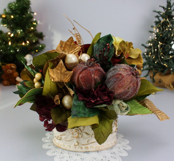 Corbeille De Fruits Saison Spéciale Noël - Bouquet De Fruits
