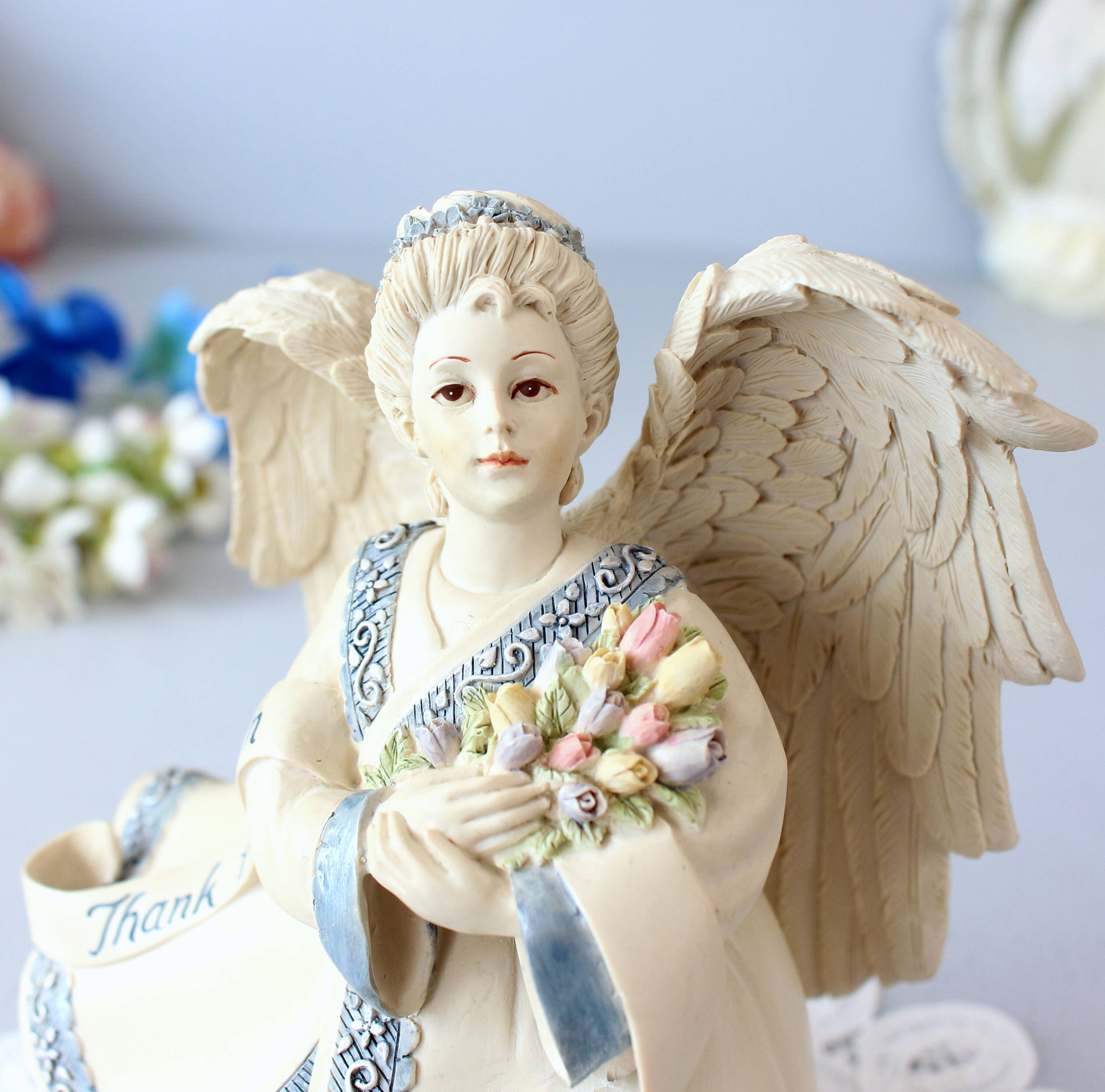 Sarah's Angels® Figurine 'THANK HEAVEN for MOTHERS' Collectible