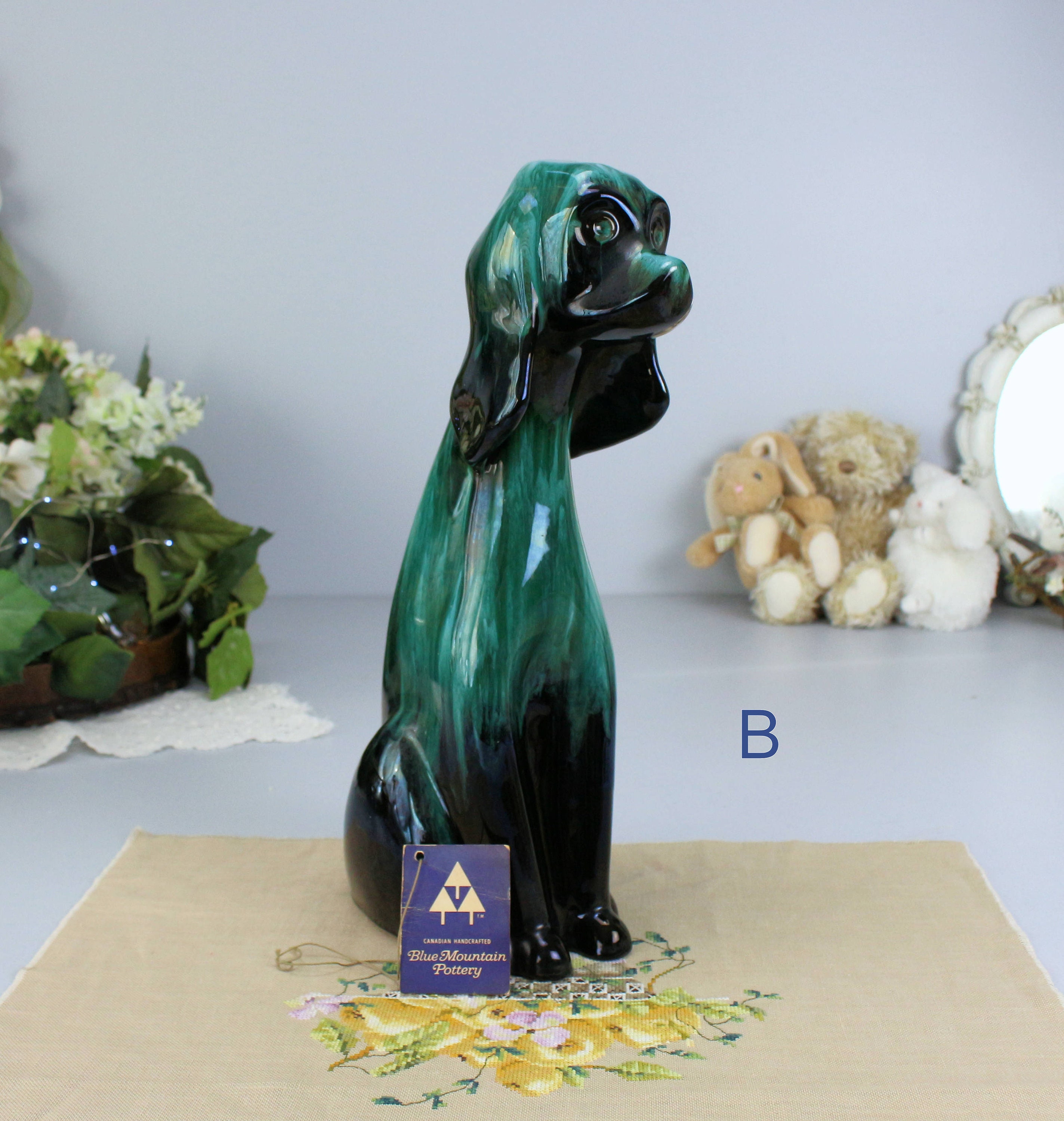 犬　オブジェ　青銅 ビクター犬 金属 青銅 ゴールドニッパー犬 希少 フィギュリン Victor