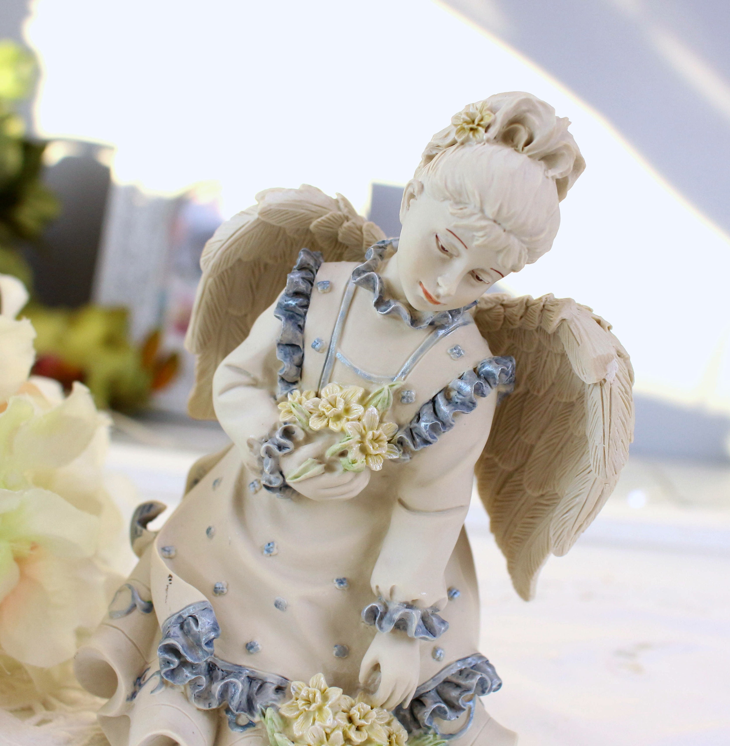 Sarah's Angels® 'MAY' Figurine, Collectible Resin Angel With