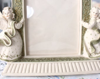 Sarah's Angels® Figurine Frame, Vintage Pastel Resin Picture Frame