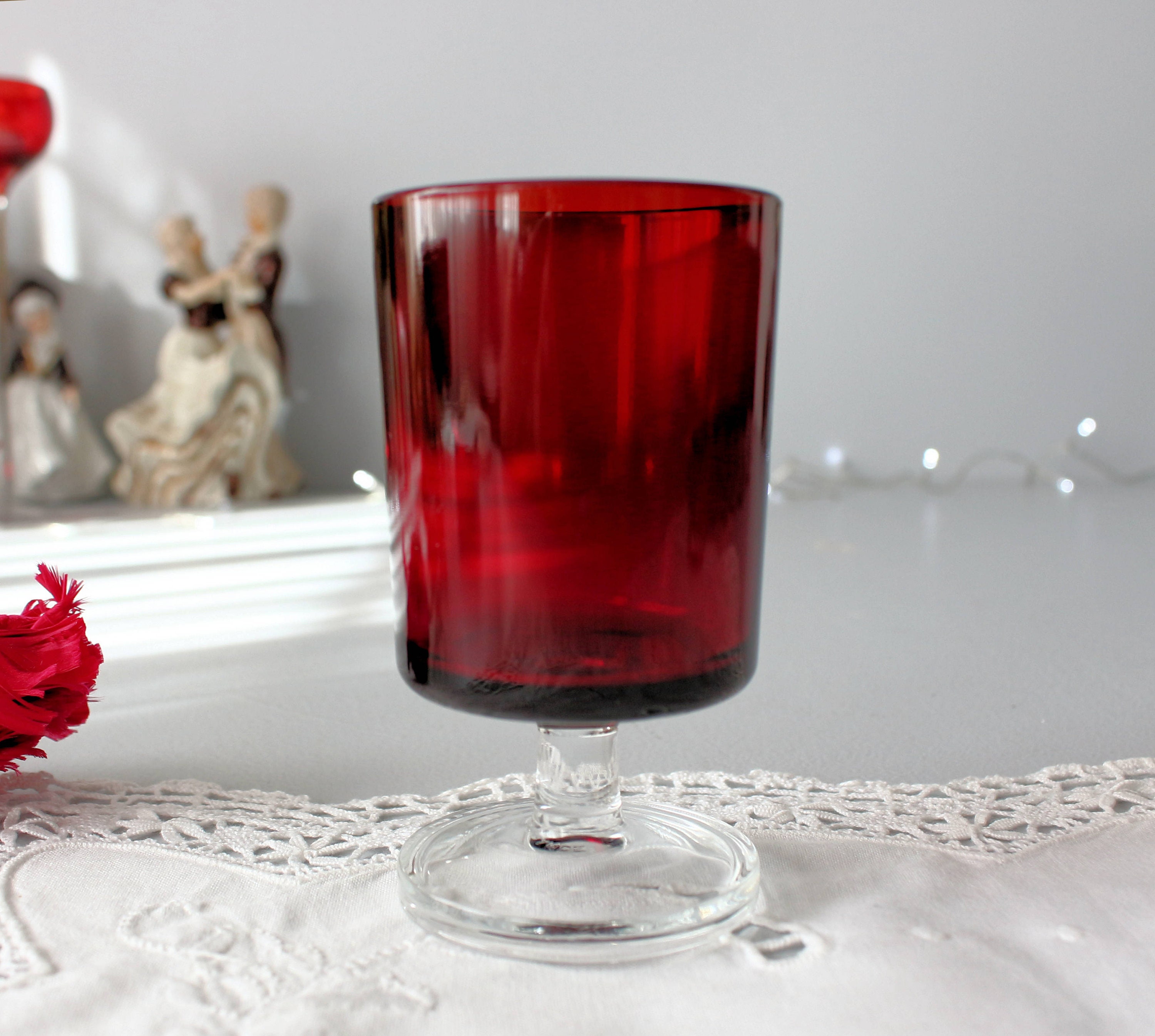 Fabergé Grand Duke Ruby Red Martini Glass