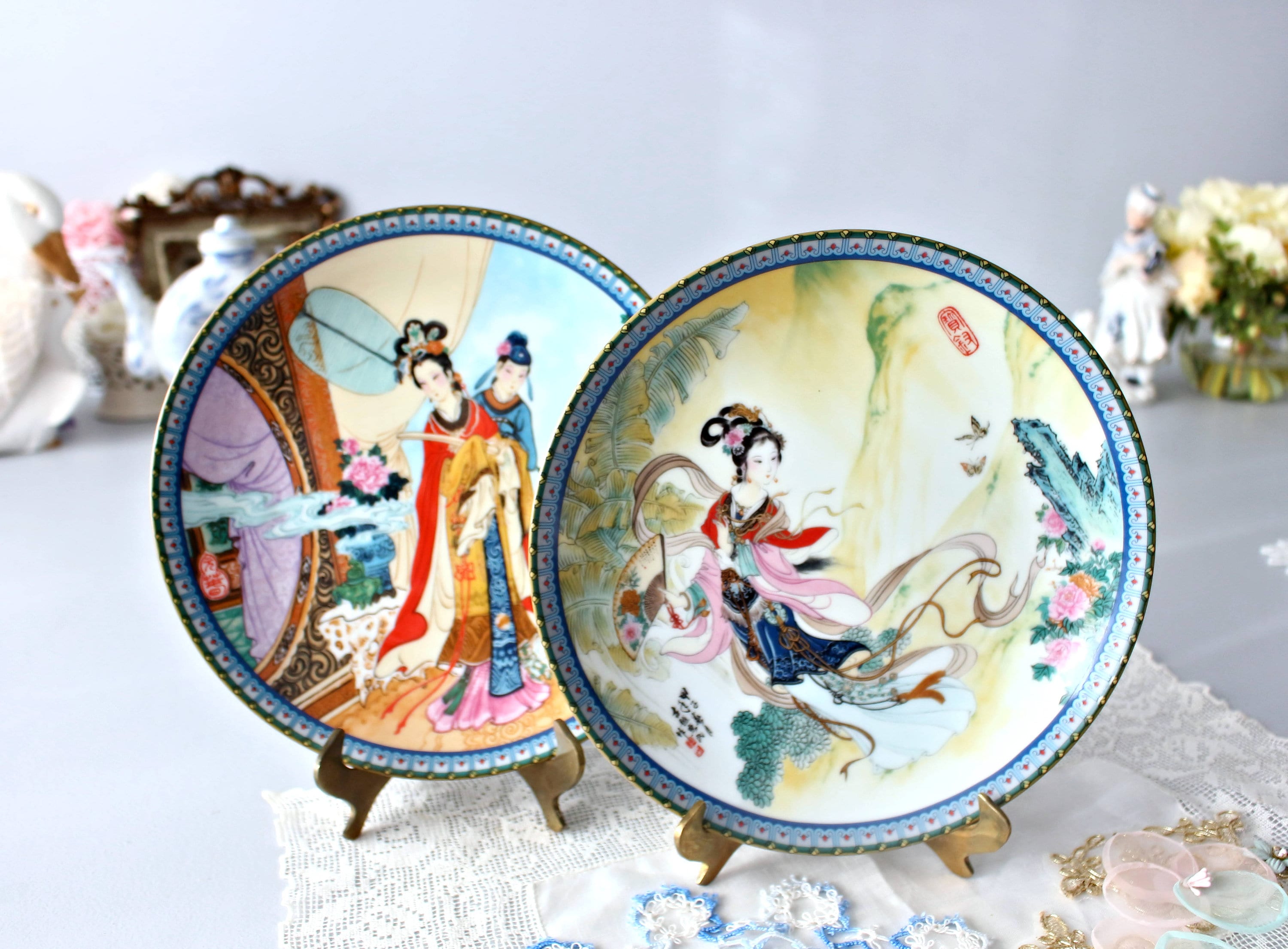 中国風伝統絵柄陶器皿、紅楼夢シリーズ、景徳鎮 中国 食器 景徳鎮」の人気商品一覧 | 安い商品を通販サイトから